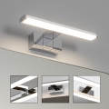 Brilagi - Iluminación LED para espejo de baño 3 en 1 VESTRA LED/6W/230V 30 cm IP44 cromado brillante
