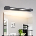Brilagi - Iluminación LED para espejo de baño AQUA LINE LED/12W/230V 45 cm IP44 antracita CRI 90