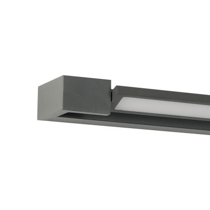 Brilagi - Iluminación LED para espejo de baño AQUA LINE LED/18W/230V 60 cm IP44 antracita CRI 90