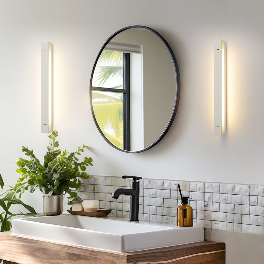 Brilagi - Iluminación LED para espejo de baño AQUA LINE LED/18W/230V 60 cm IP44 blanco CRI 90