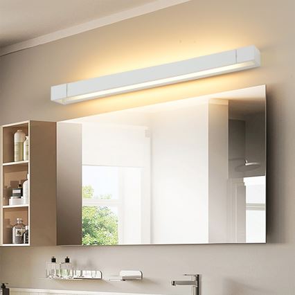Brilagi - Iluminación LED para espejo de baño AQUA LINE LED/18W/230V 60 cm IP44 blanco CRI 90