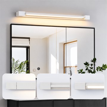 BRILAGI - Iluminación LED para espejo de baño AQUA LINE LED/20W/230V 80 cm IP44 blanca CRI 90
