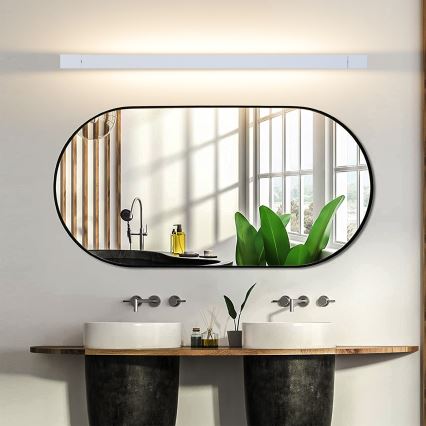 Brilagi - Iluminación LED para espejo de baño AQUA LINE LED/24W/230V 90 cm IP44 blanco CRI 90