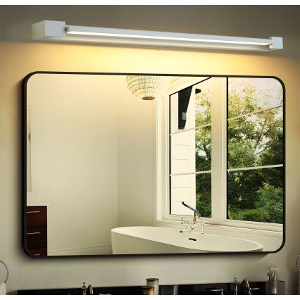 Brilagi - Iluminación LED para espejo de baño AQUA LINE LED/24W/230V 90 cm IP44 blanco CRI 90