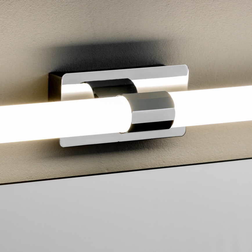 Brilagi - Iluminación LED para espejo de baño DIANA LED/10W/230V 60 cm IP44 cromo brillante