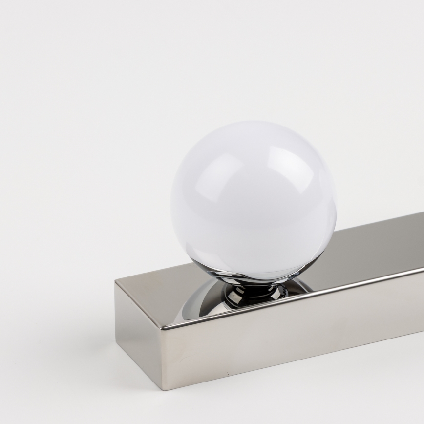 Brilagi - Iluminación LED para espejo de baño HOLLYWOOD, 3x LED de 3 W, 230 V, 39 cm, IP44, cromo brillante