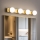 Brilagi - Iluminación LED para espejo de baño HOLLYWOOD 4xLED/3W/230V 53 cm IP44 dorada