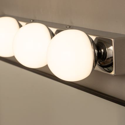 Brilagi - Iluminación LED para espejo de baño HOLLYWOOD 4xLED/3W/230V 53 cm IP44 cromo brillante