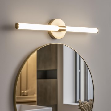 Brilagi - Iluminación LED para espejo de baño LARA LED/10W/230V 60 cm IP44 dorada