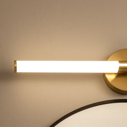 Brilagi - Iluminación LED para espejo de baño LARA LED/10W/230V 60 cm IP44 dorada