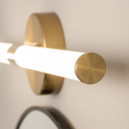 Brilagi - Iluminación LED para espejo de baño LARA LED/10W/230V 60 cm IP44 dorada