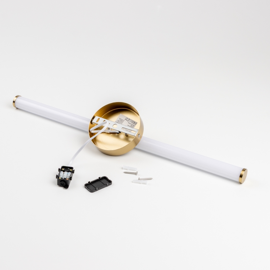 Brilagi - Iluminación LED para espejo de baño LARA LED/10W/230V 60 cm IP44 dorada