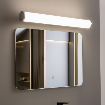 Brilagi - Iluminación LED para espejo de baño TUBE LED/15W/230V 3000/4000/6500K IP44 cromo brillante