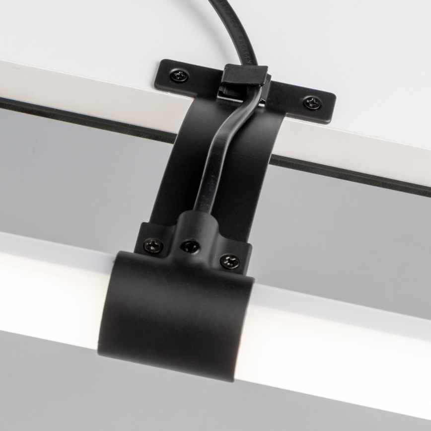 Brilagi - Iluminación LED 2 en 1 para espejo de baño TUBEO LED/6W/230V 40 cm IP44 negro