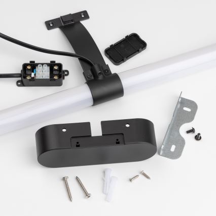 Brilagi - Iluminación LED 2 en 1 para espejo de baño TUBEO LED/6W/230V 40 cm IP44 negro