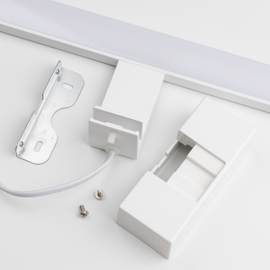 Brilagi - Iluminación LED para espejo de baño 3 en 1 VESTRA LED/15W/230V 80 cm IP44 blanca