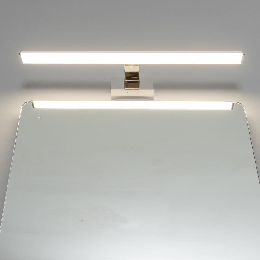 Brilagi - Luz LED para espejo de baño 3 en 1 VESTRA LED/12W/230V 60 cm IP44 cromo brillante