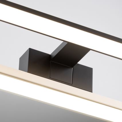 Brilagi - Iluminación LED para espejo de baño 3 en 1 VESTRA LED/12W/230V 60 cm IP44 negra