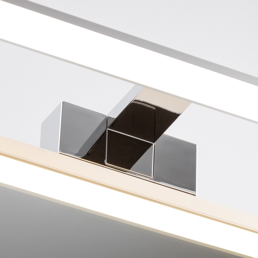 Brilagi - Iluminación LED para espejo de baño 3 en 1 VESTRA LED/15W/230V 80 cm IP44 cromo brillante