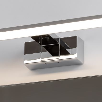 Brilagi - Iluminación LED para espejo de baño 3 en 1 VESTRA LED/15W/230V 80 cm IP44 cromo brillante