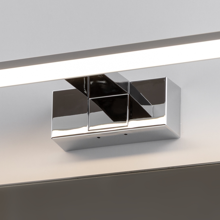 Brilagi - Iluminación LED para espejo de baño 3 en 1 VESTRA LED/15W/230V 80 cm IP44 cromo brillante