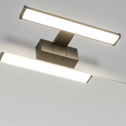 Brilagi - Iluminación LED 3 en 1 para espejo de baño VESTRA LED/6W/230V 30 cm IP44 negro