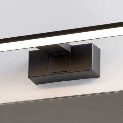 Brilagi - Iluminación LED 3 en 1 para espejo de baño VESTRA LED/6W/230V 30 cm IP44 negro