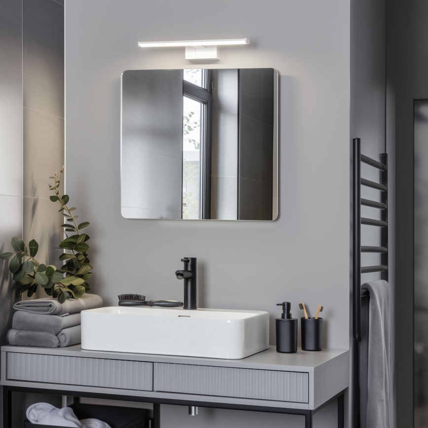 Brilagi - Iluminación LED para espejo de baño 3 en 1 VESTRA LED/8W/230V 40 cm IP44 blanco