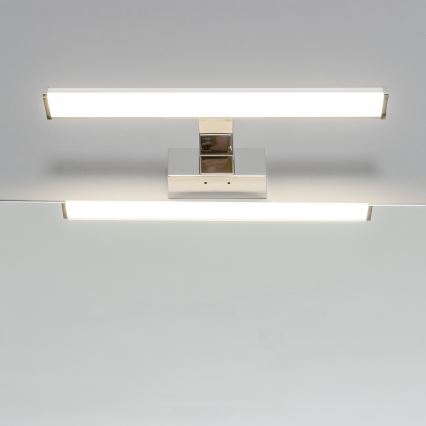 Brilagi - Iluminación LED 3 en 1 para espejo de baño VESTRA LED/8W/230V 40 cm IP44 cromo brillante