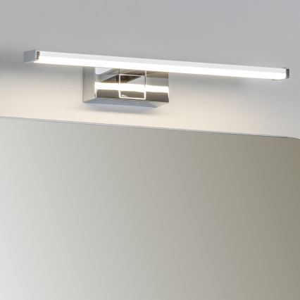 Brilagi - Iluminación LED 3 en 1 para espejo de baño VESTRA LED/8W/230V 40 cm IP44 cromo brillante
