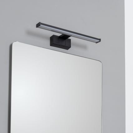 Brilagi - Luz LED 3 en 1 para espejo de baño VESTRA LED/8W/230V 40 cm IP44 negro