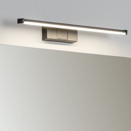 Brilagi - Luz LED 3 en 1 para espejo de baño VESTRA LED/8W/230V 40 cm IP44 negro