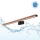 Brilagi - Iluminación LED para espejo de baño WOODY MIRROR 3 en 1 LED/15W/230V 80 cm IP44 negro/roble cerezo
