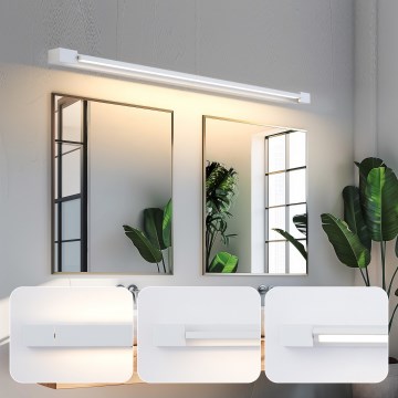 Brilagi - Iluminación LED para espejos de baño AQUA LINE LED/36W/230V 120 cm IP44 blanco CRI 90