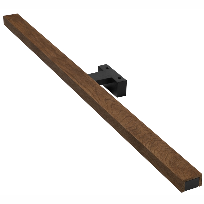 Brilagi - Iluminación LED para espejos de baño WOODY MIRROR LED/15W/230V 90 cm IP44 roble cereza/negro