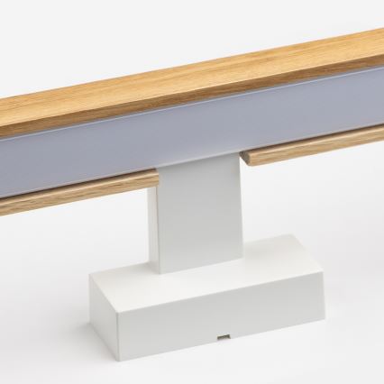 Brilagi - Iluminación LED para espejos de baño WOODY MIRROR LED/8W/230V 40 cm IP44 roble/blanco