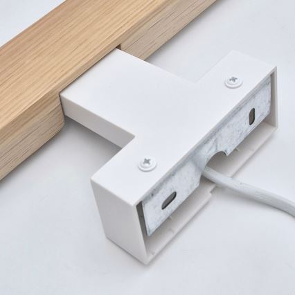 Brilagi - Iluminación LED para espejos de baño WOODY MIRROR LED/8W/230V 40 cm IP44 roble/blanco