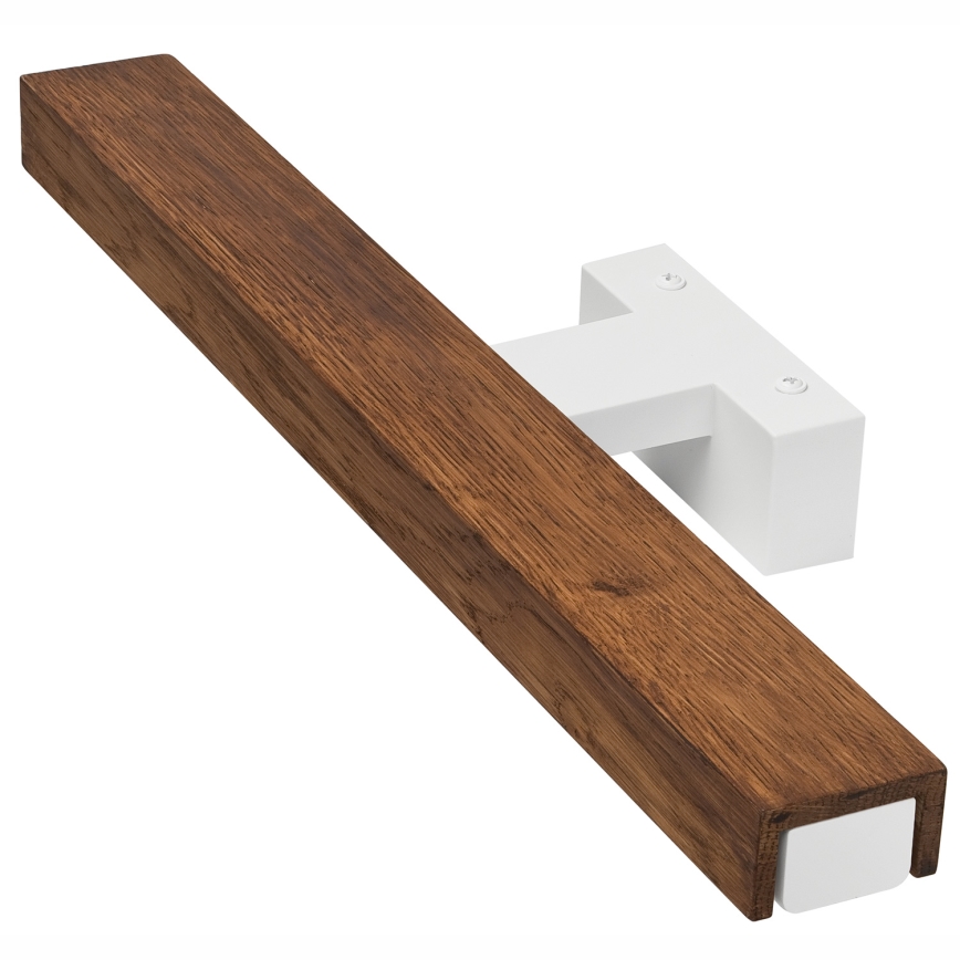 BRILAGI - Iluminación LED para espejos de baño WOODY MIRROR LED/8W/230V 40 cm IP44 roble cereza/blanco