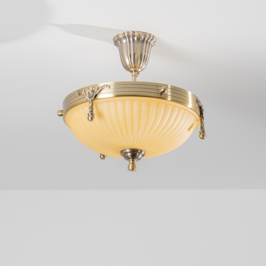 BRILAGI - Lámpara colgante CLASSIC 3xE14/60W/230V latón