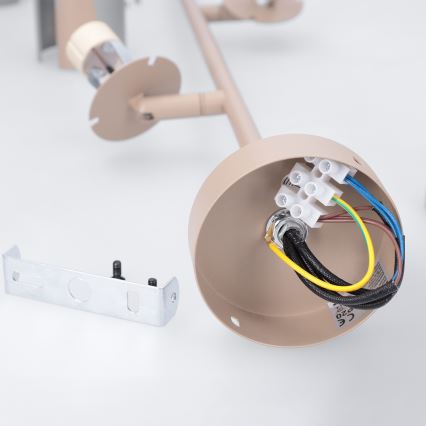 Brilagi - Lámpara colgante con barra BRANCH 3xGU10/30W/230V beige