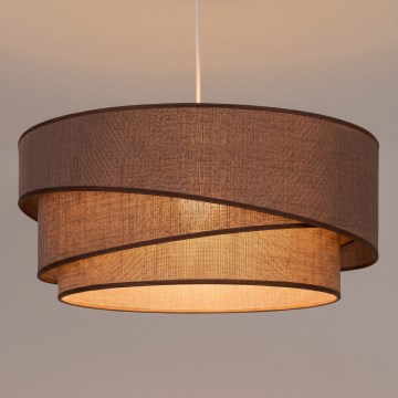 Brilagi - Lámpara colgante con cable ARROW 1xE27/60W/230V diámetro 45 cm marrón