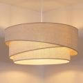 Brilagi - Lámpara colgante con cable ARROW 1xE27/60W/230V, Ø 45 cm, beige