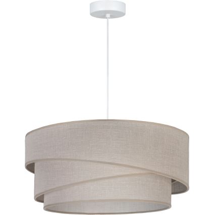 Brilagi - Lámpara colgante con cable ARROW 1xE27/60W/230V, Ø 45 cm, beige