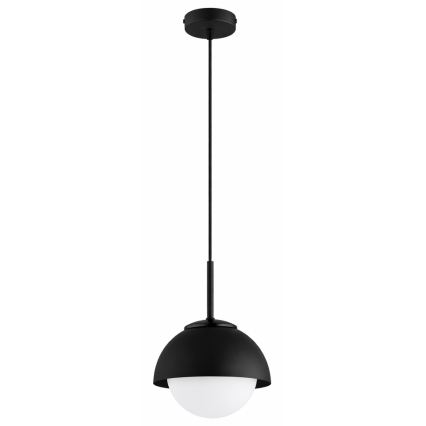 BRILAGI - Lámpara colgante con cable COSMO 1xE27/60W/230V Ø 18 cm negra
