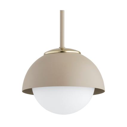 Brilagi - Lámpara colgante con cable COSMO 3xE27/60W/230V beige/dorado
