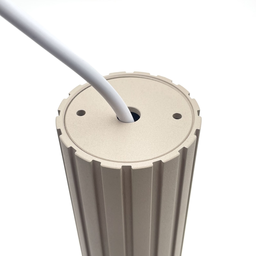 Brilagi - Lámpara colgante con cable CRISPINA 1xGU10/10W/230V beige