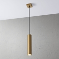Brilagi - Lámpara colgante con cable CRISPINA 1xGU10/10W/230V dorada