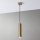 Brilagi - Lámpara colgante con cable CRISPINA 1xGU10/10W/230V dorada
