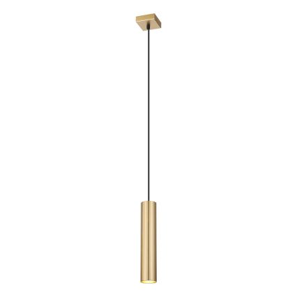 Brilagi - Lámpara colgante con cable CRISPINA 1xGU10/10W/230V dorada