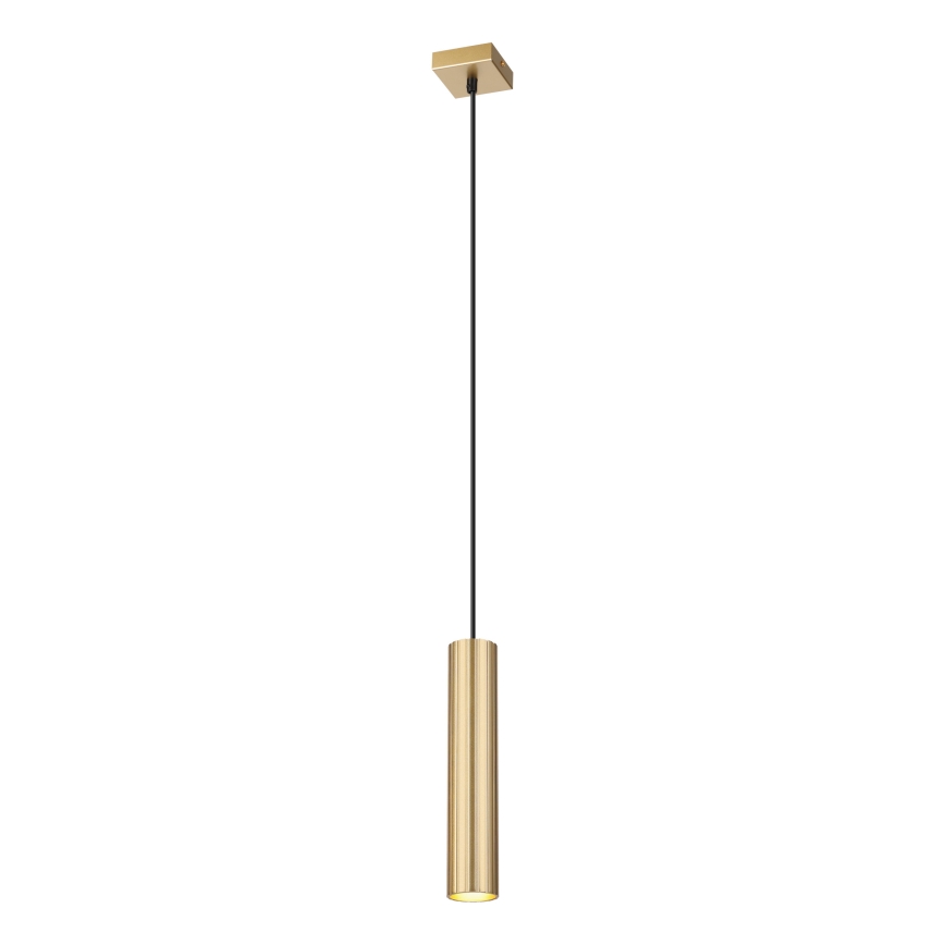 Brilagi - Lámpara colgante con cable CRISPINA 1xGU10/10W/230V dorada